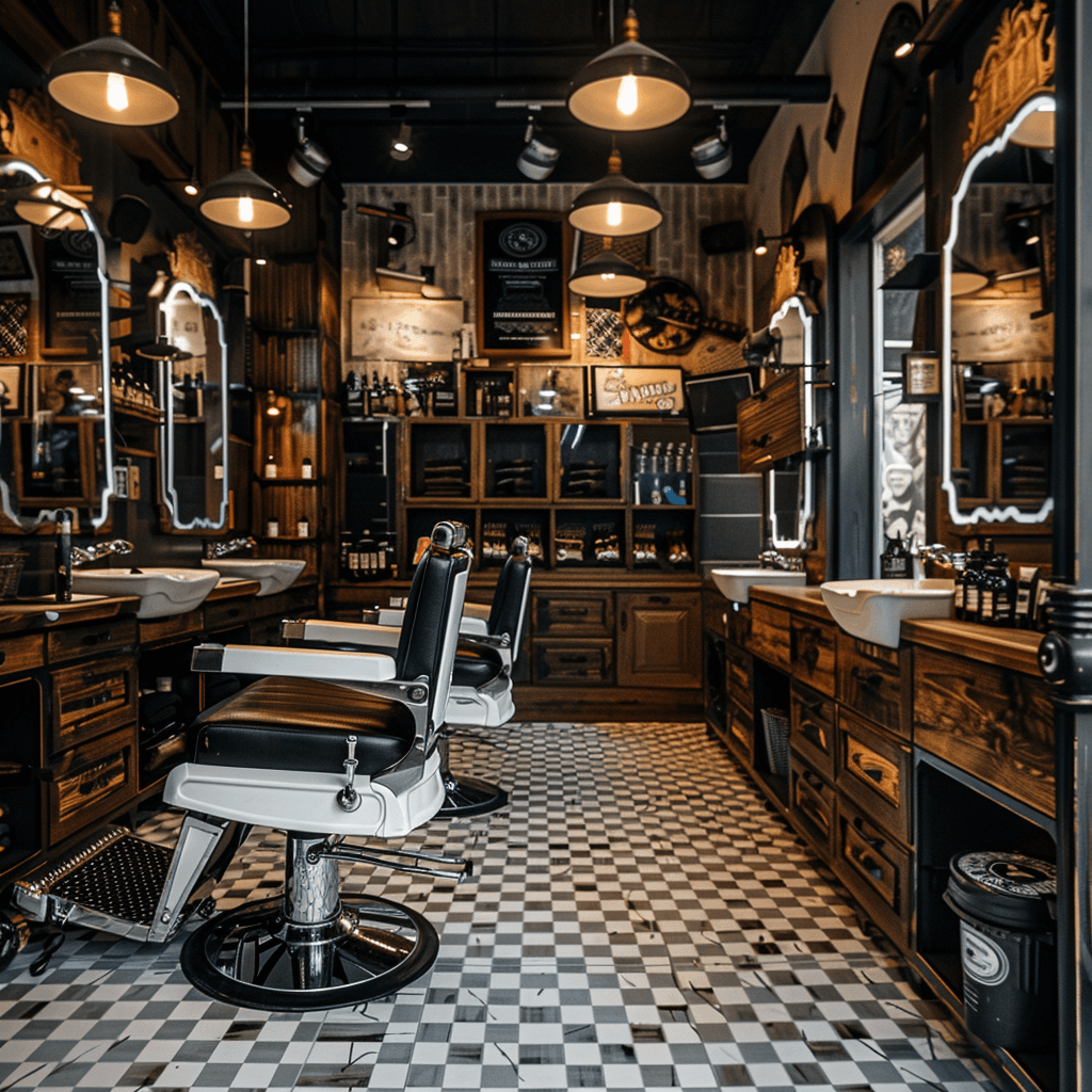 barbershop interior